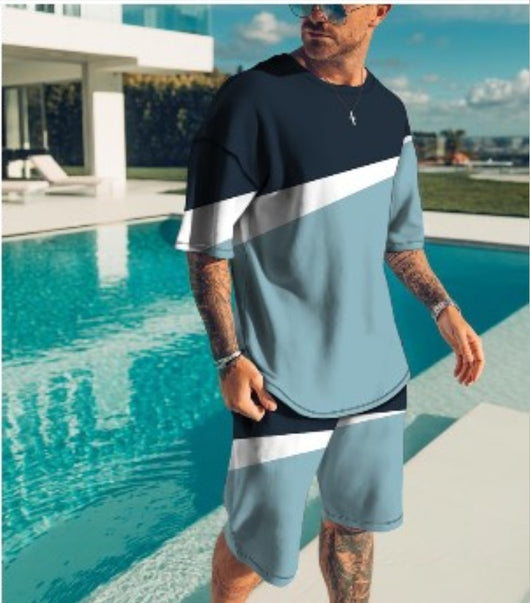 Traje Casual Playa Hombre Textura 3D Efecto Digital - Image 8