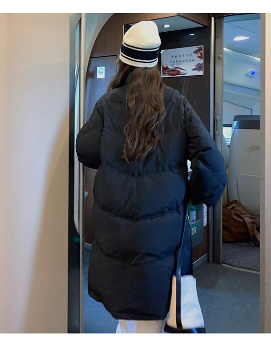Chaqueta Acolchada Coreana Suelta Midi para Mujer Invierno - Image 10