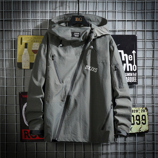 Chaqueta Funcional Oversize para Hombre - Estilo Moderno Talla Grande - Image 5