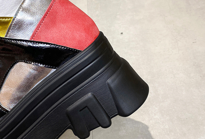Botas Vintage Martin Plataforma Contraste Algodón - Image 17