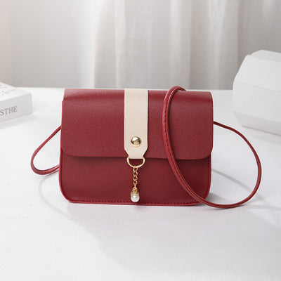 Bolso Cuadrado Pequeño Perla Joker con Contraste - Image 10