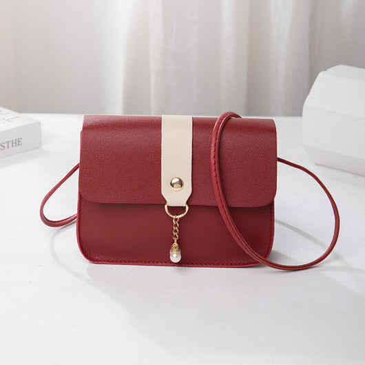 Bolso Cuadrado Pequeño Perla Joker con Contraste - Image 10