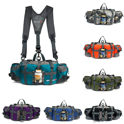 Bolsa Táctica Multifunción Impermeable para Cintura y Hombro - Camping, Senderismo y Viajes - Image 11