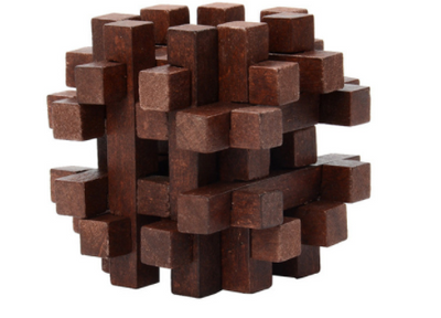 Puzzle de Bloqueo Kongming - Juguete Educativo de Bambú - Image 34
