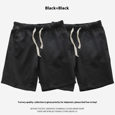 Shorts Casuales Holgados Khaki para Hombre - Comodidad Versátil - Image 18