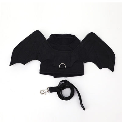 Alas de Murciélago Halloween para Perros - Disfraz Negro Elegante - Image 4