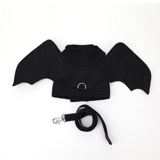 Alas de Murciélago Halloween para Perros - Disfraz Negro Elegante - Image 4