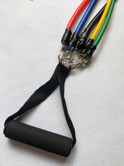 Set de 11 Piezas de Entrenamiento Funcional con Bandas de Resistencia - Image 2