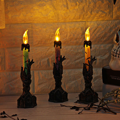 Vela LED Decorativa Halloween con Luz Simulada - Image 6