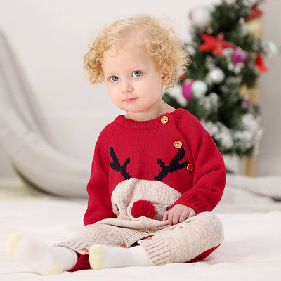 Suéter Navideño Tejido para Niños - Image 10
