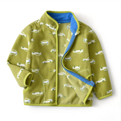 Chaqueta Infantil Estampado Dinosaurio - Ligera y Cómoda