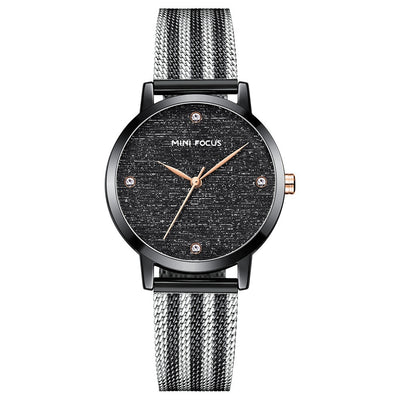 Reloj Silk Dial con Malla de Diamantes - Image 8