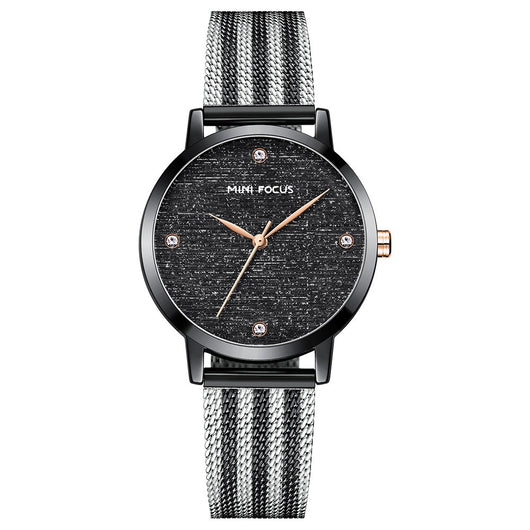 Reloj Silk Dial con Malla de Diamantes - Image 8