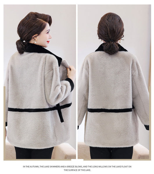 Abrigo de Invierno para Mujer Grueso y Elegante - Image 13