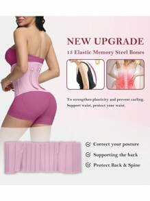 Faja Reductora Compresión Mesh - Cinturón Abdominal Deportivo para Mujer - Image 39