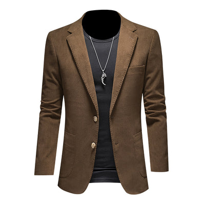 Blazer Casual de Pana Slim Fit para Hombre - Image 2