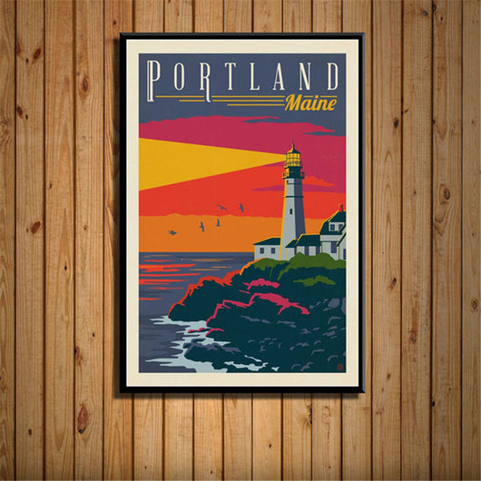 Póster Vintage de Viaje: Pintura en Lienzo de Paisaje Urbano Francés - Image 17