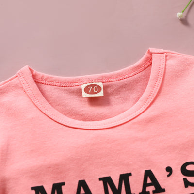 Conjunto Infantil Estampado de Letras - Pantalón Corto y Remera - Image 14