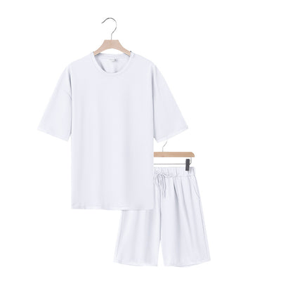 Traje Deportivo Hombre Manga Corta Ajuste Relajado para Verano - Image 18