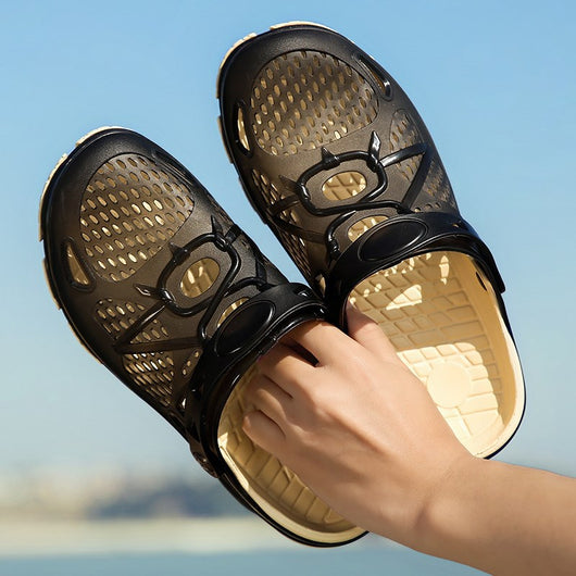 Sandalias Baotou para Hombre Verano Cómodo Antideslizante Resistente - Image 6