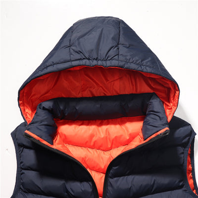 Chaleco Acolchado de Algodón para Hombre Talla Grande Holgada - Image 11