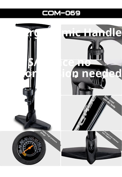Inflador Vertical de Alta Presión para Bicicletas, Motos y Autos - Image 21