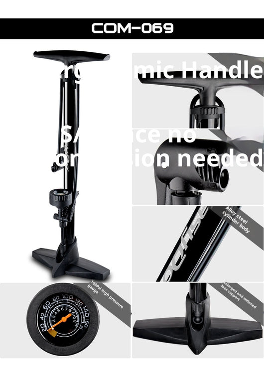 Inflador Vertical de Alta Presión para Bicicletas, Motos y Autos - Image 21