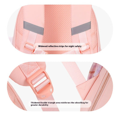 Mochila Escolar a Cuadros para Niñas de Primaria - Image 19