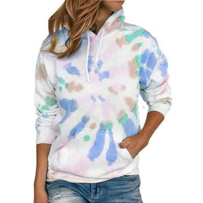 Sudadera con Capucha Tie Dye Multicolor - Casual y Cómoda - Image 8