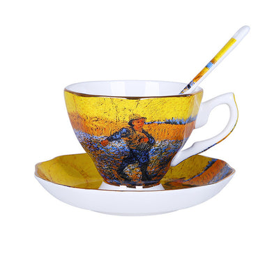 Taza de Café Cerámica de Lujo Estilo Europeo - Image 13