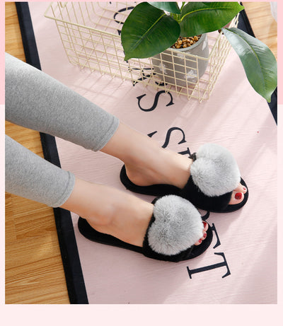 Pantuflas Mullidas para Mujer con Diseño Cruzado - Calidez y Confort - Image 8