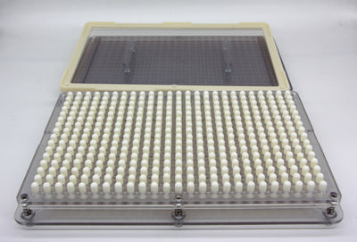 Tablero de Llenado de Cápsulas Transparentes 400 Orificios con Divisor - Image 4