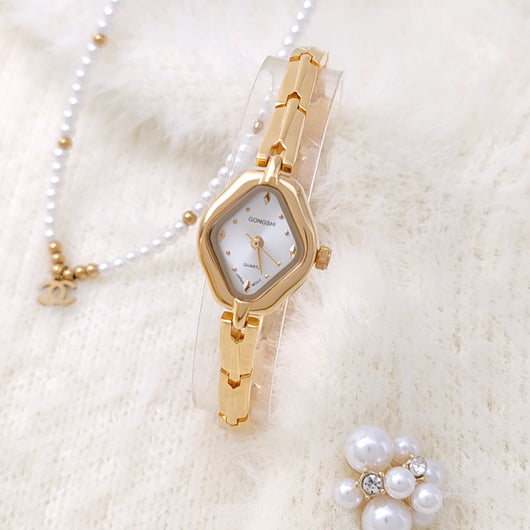 Reloj Pulsera Diamante Lujo Temperamento Resistente al Agua