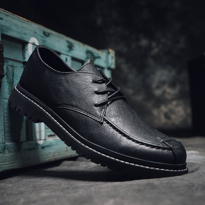 Zapatos de Cuero para Hombre Invierno - Casual y Elegante - Image 5