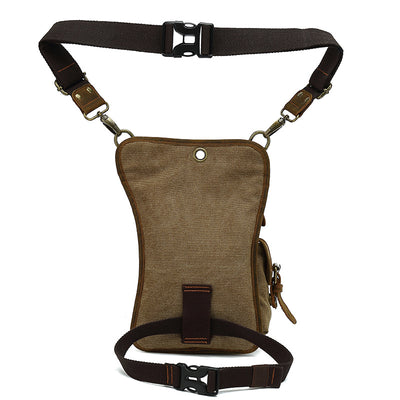 Bolsa Mensajera de Lona para Hombre - Estilo Casual y Versátil - Image 15