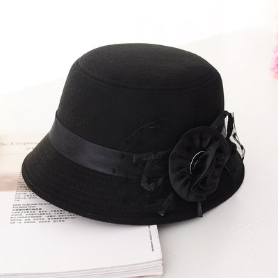 Sombrero de Lana con Ala Ancha para Mujer - Estilo Casual Moderno - Image 11