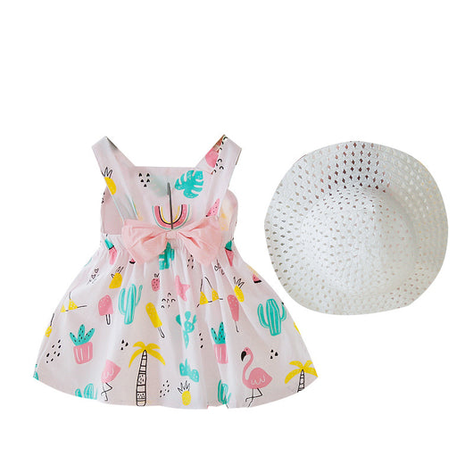 Falda Infantil Estilo Vaquero Princesa de Verano - Image 3