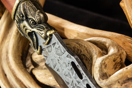 Cuchillos Artesanales Forjados a Mano para Cortar Leña - Image 8