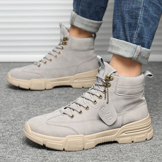Botas Martin Altas para Hombre con Tirantes de Trabajo - Image 10