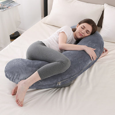 Almohada de Embarazo Ergonómica con Soporte Lumbar para Dormir de Lado - Image 31