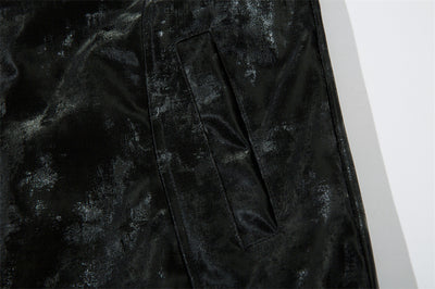 Chaqueta de Cuero Punk Rock Suelta Estilo Europeo - Image 14