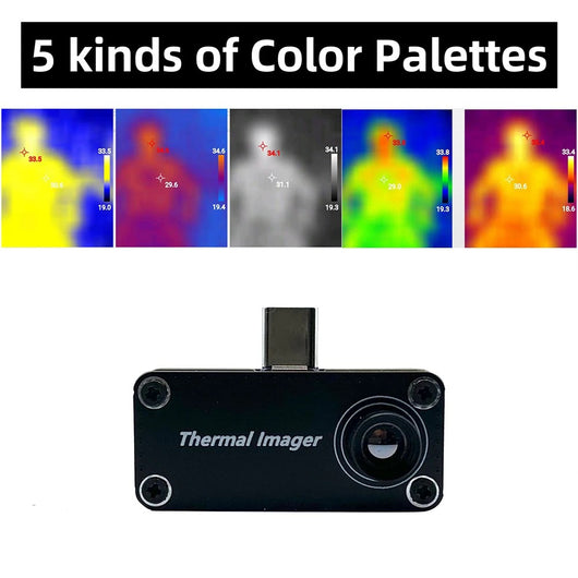 Cámara Térmica Portátil 32x32 - Medidor de Temperatura Profesional USB-C - Image 10