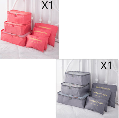 Set de 6 Bolsas Organizadoras de Viaje para Ropa - Image 23