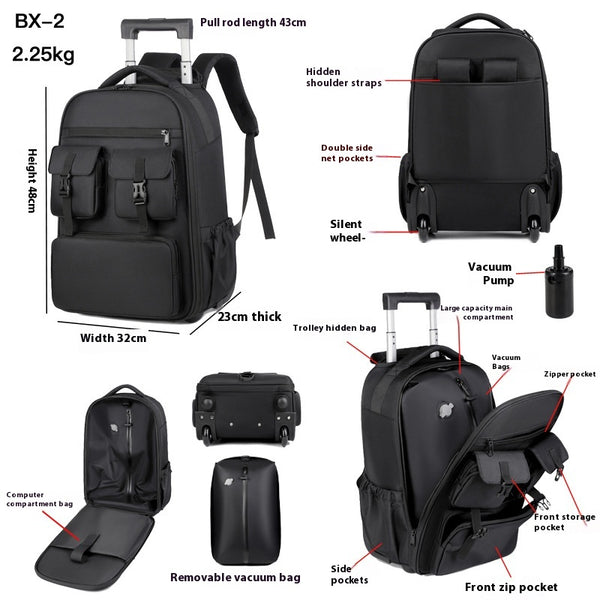 Mochila Trolley Expandible Airbag para Hombre - Image 6