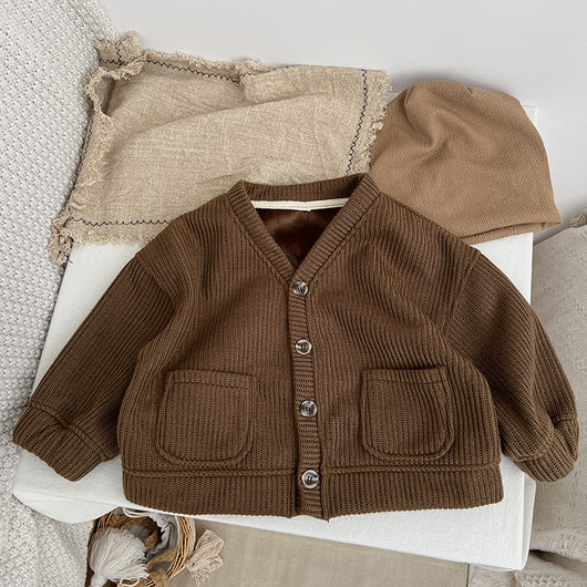 Cardigan Térmico Acolchado para Bebé - Unisex con Cuello V - Image 8