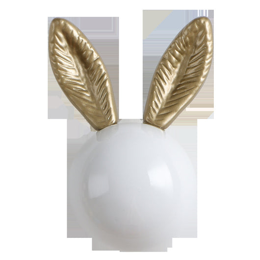 Tirador de Cerámica Conejo para Puertas y Cajones Infantiles - Diseño Minimalista Moderno - Image 3