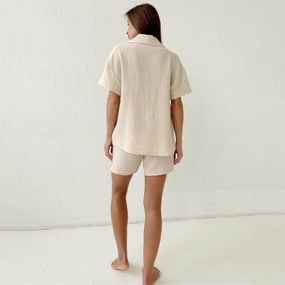 Conjunto Casual de Dos Piezas: Shorts y Camiseta de Algodón - Image 13