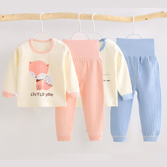 Pijama Largo de Otoño para Bebé y Mujer - Pantalones Cómodos