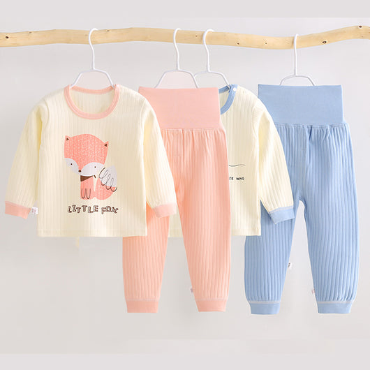 Pijama Largo de Otoño para Bebé y Mujer - Pantalones Cómodos