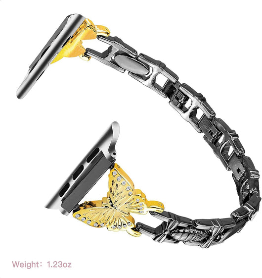 Correa de Reloj con Mariposa de Diamantes - Talla Pequeña - Image 25